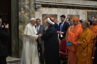 6-Aux participants à la conférence sur le thème « Les religions et les objectifs de développement durable »