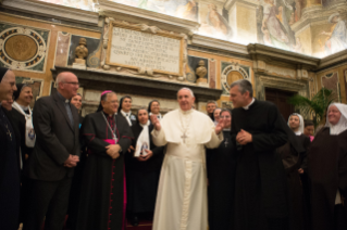 2-To the Religious Carmelites from Bethlehem and from the Middle East and to the Sisters of the Holy Rosary gathered for the Canonization Rite of Mariam of Jesus Crucified and Marie Alphonsine Danil Ghattas