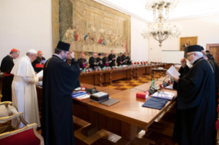 4-Audiencia al arzobispo mayor, a los metropolitas y al Sínodo permanente de la Iglesia greco-católica ucraniana