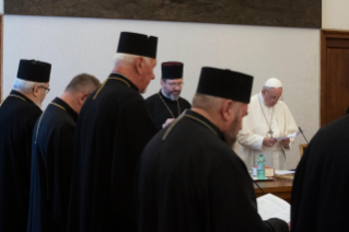 3-Audiencia al arzobispo mayor, a los metropolitas y al Sínodo permanente de la Iglesia greco-católica ucraniana