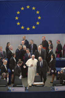 1-Discorso durante la visita al Parlamento Europeo (25 novembre 2014)