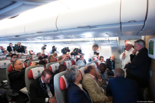0-Viaggio Apostolico: Conferenza stampa del Santo Padre durante il volo di ritorno dalla Repubblica Centrafricana