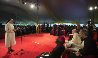 2-Viagem Apostólica: Encontro com o Clero, os Religiosos, as Religiosas e os Seminaristas em Nairóbi