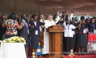 1-Voyage apostolique : Rencontre avec les jeunes à Nairobi