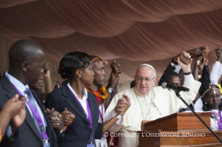 5-Voyage apostolique : Rencontre avec les jeunes à Nairobi