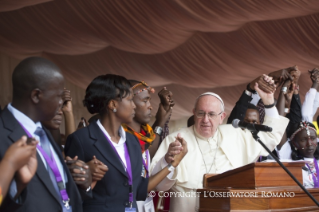 5-Apostolic Journey: Meeting with the young people at Kasarani Stadium 