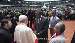 10-Apostolic Journey: Meeting with the young people at Kasarani Stadium 