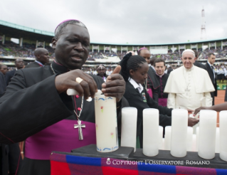 18-Apostolic Journey: Meeting with the young people at Kasarani Stadium 