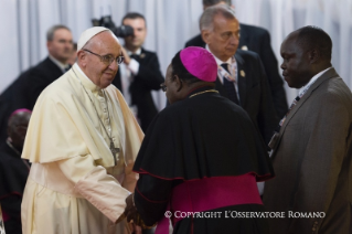 3-Apostolic Journey: Visit to Munyonyo and greeting to Catechists and Teachers