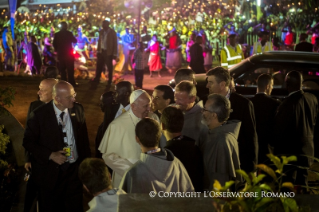 17-Apostolic Journey: Visit to Munyonyo and greeting to Catechists and Teachers