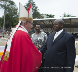 25-Apostolic Journey: Holy Mass for the Martyrs of Uganda 