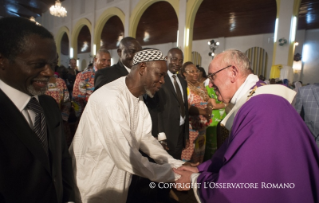 27-Apostolic Journey: Mass with Priests, Consecrated Persons and Lay Leaders in Bangui