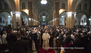 9-Viagem Apostólica: Encontro com os Sacerdotes, os Religiosos, as Religiosas e os Seminaristas em Kampala