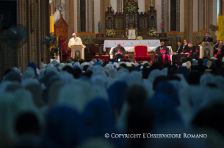 24-Apostolic Journey: Meeting with Priests, Men and Women Religious and Seminarians 