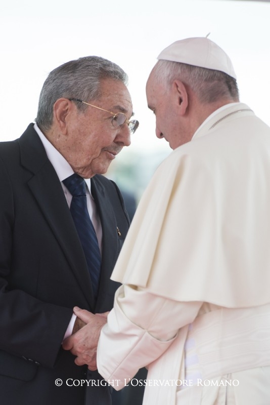 0-Viaggio Apostolico: Cerimonia di benvenuto 