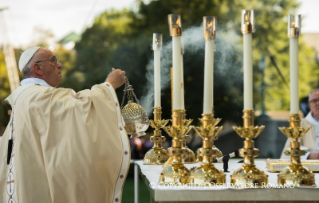 11-Apostolische Reise: Eucharistiefeier und Heiligsprechung des sel. P. Junipero Serra 