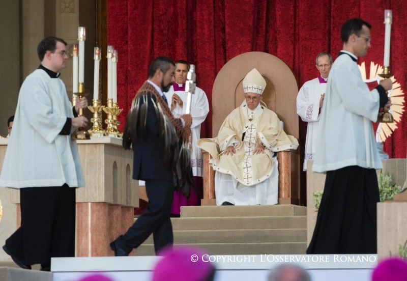 13-Viaje apost&oacute;lico: Santa Misa y canonzaci&oacute;n del beato Jun&iacute;pero Serra
