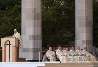 15-Apostolische Reise: Eucharistiefeier und Heiligsprechung des sel. P. Junipero Serra 