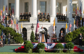 8-Viaje apostólico: Ceremonia de bienvenida