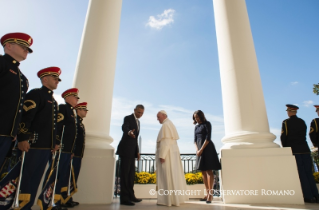 11-Viaje apostólico: Ceremonia de bienvenida