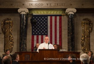 0-الزيارة الرسولية إلى الولايات المتحدة‏: أثناء الجمعية العامة لكونغرس الولايات المتحدة