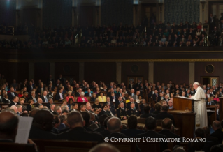 4-الزيارة الرسولية إلى الولايات المتحدة‏: أثناء الجمعية العامة لكونغرس الولايات المتحدة