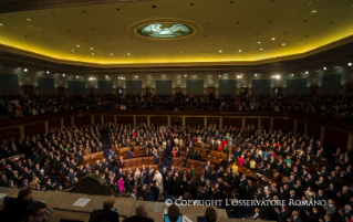 5-Apostolische Reise: Besuch beim US-Kongress 