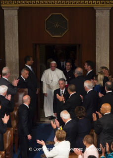 10-الزيارة الرسولية إلى الولايات المتحدة‏: أثناء الجمعية العامة لكونغرس الولايات المتحدة