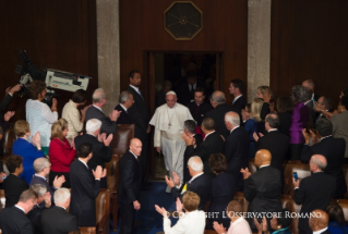12-Apostolische Reise: Besuch beim US-Kongress 