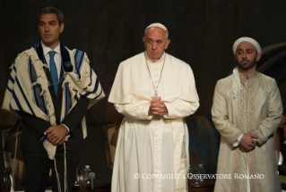 1-Viaggio Apostolico: Incontro Interreligioso al Memorial di Ground Zero 