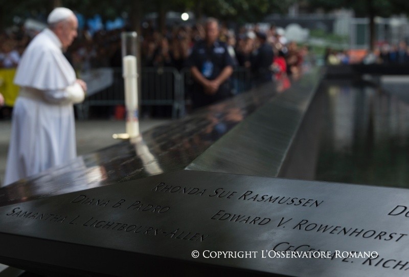 5-Apostolic Journey: Interreligious encounter at the Ground Zero memorial