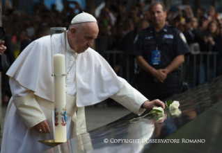 6-Viaje apostólico: Encuentro interreligioso en el Memorial del Ground Zero
