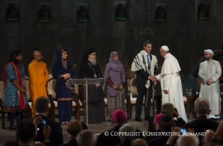 8-Viaje apostólico: Encuentro interreligioso en el Memorial del Ground Zero
