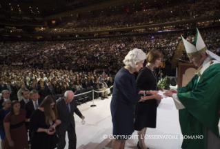 16-Viagem Ap&#xf3;stolica: Santa Missa no Madison Square Garden 