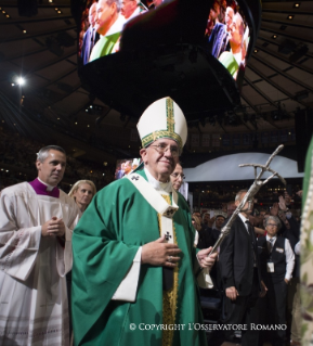 22-Viagem Ap&#xf3;stolica: Santa Missa no Madison Square Garden 