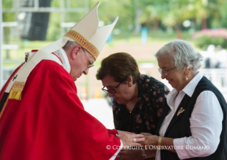 7-Apostolische Reise : Eucharistiefeier