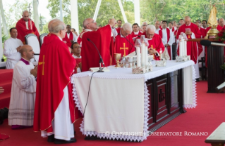 8-Apostolische Reise : Eucharistiefeier