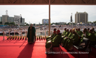 10-Apostolische Reise: Eucharistiefeier