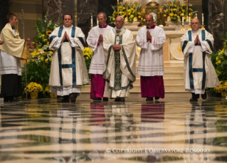 5-Voyage apostolique : Messe avec les évêques, le clergé, les religieux et les religieuses de Pennsylvanie 