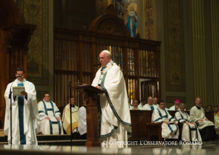 6-Apostolic Journey: Holy Mass with the Bishops, Clergy, Men and Women Religious of Pennsylvania 