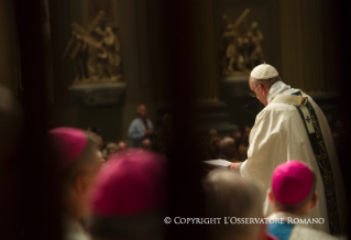 7-Voyage apostolique : Messe avec les évêques, le clergé, les religieux et les religieuses de Pennsylvanie 