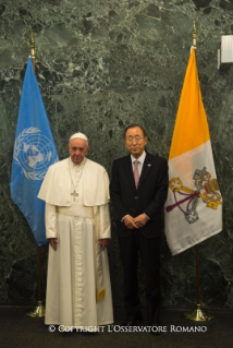 13-Viagem Apost&#xf3;lica: Encontro com os Membros da Assembleia Geral da ONU em Nova Iorque