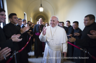 0-Apostolic Journey: Meeting with bishops taking part in the World Meeting of Families 