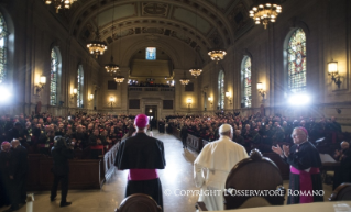 4-Viaggio Apostolico: Incontro con i Vescovi ospiti dell&#x2019;Incontro Mondiale delle Famiglie 