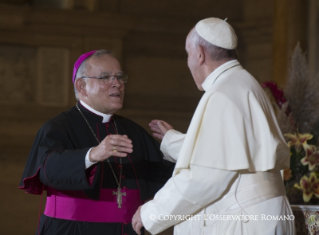 2-Apostolic Journey: Meeting with bishops taking part in the World Meeting of Families 