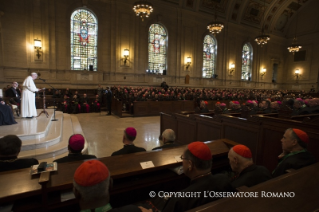 6-Apostolic Journey: Meeting with bishops taking part in the World Meeting of Families 