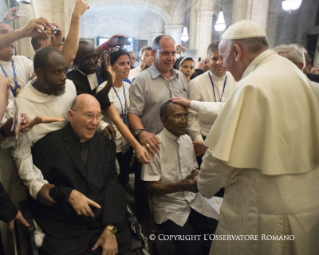 4-Viagem Apost&#xf3;lica: Celebra&#xe7;&#xe3;o das V&#xe9;speras com os Sacerdotes, Religiosos, Religiosas e Seminaristas