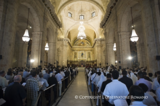 8-Viaggio Apostolico: Celebrazione dei Vespri con Sacerdoti, Religiosi, Religiose e Seminaristi 