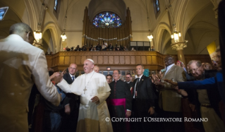 0-Apostolische Reise: Vesperfeier in der Kathedrale St. Patrick