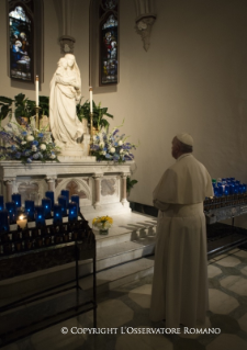 4-Apostolische Reise: Vesperfeier in der Kathedrale St. Patrick